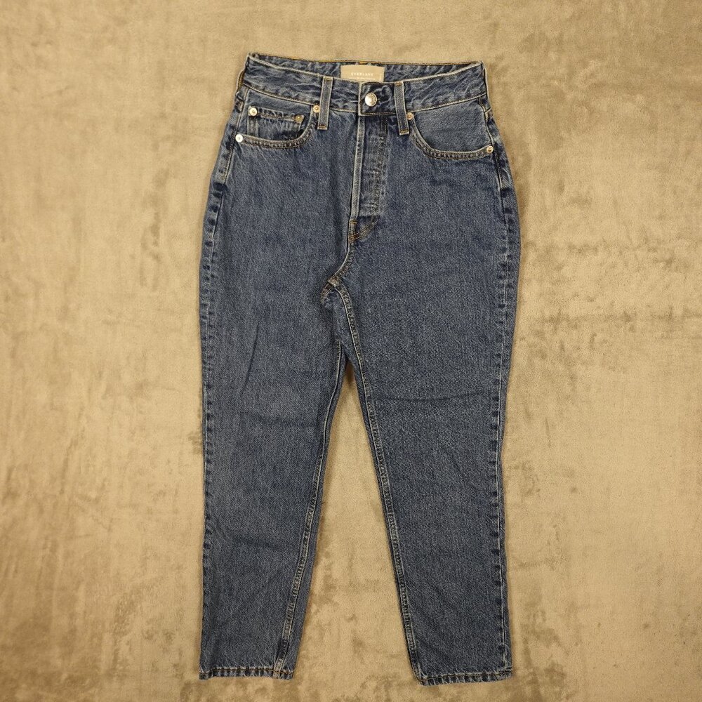 Everlane Jeans The Curvy 90s Cheeky Straight 27R Organic Cotton Northridge Wash